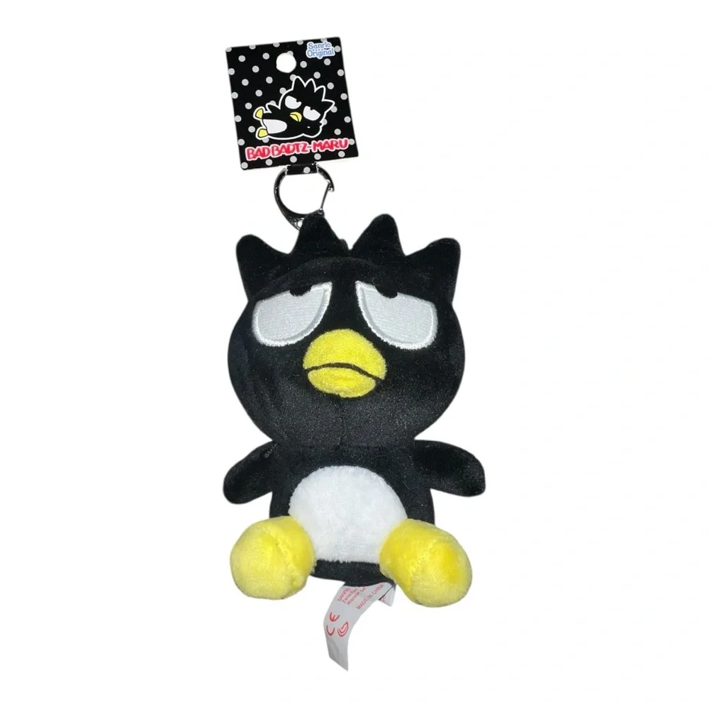 ✅Sanrio Classic Bad Badtz-Maru Plush Mascot Keychain Japan